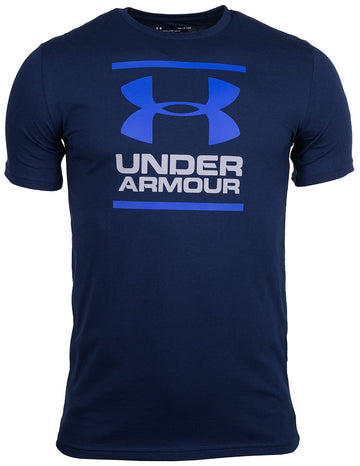 Camiseta Hombre Under Armour GL Foundation Manga Corta - 1326849-408 - azul oscuro - depor8
